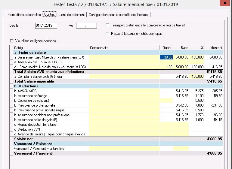 Rht Calcul Des Fiches De Salaire Horaire Et Mensuel Avec